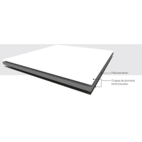 BIPAINEL LISO 2000X1000X10X0.8 LAC BRANCO 9110